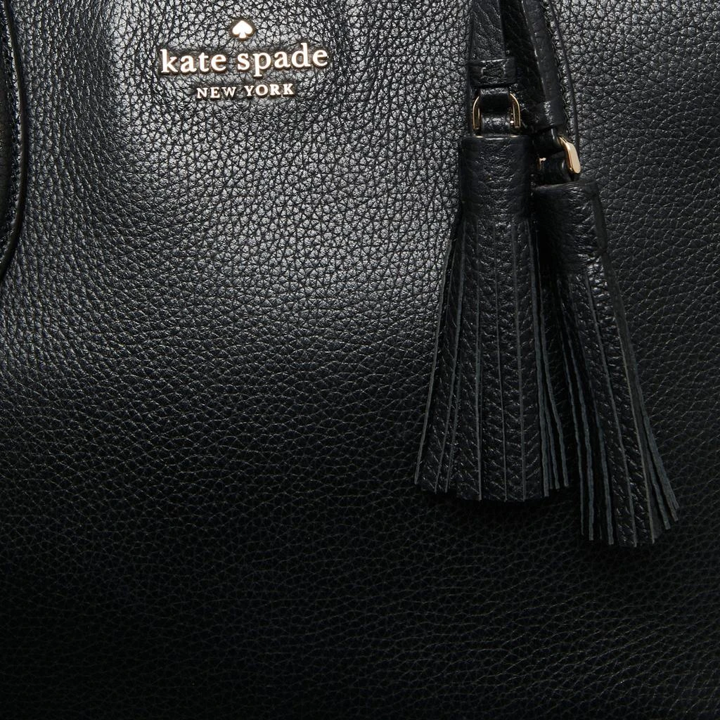 商品[二手商品] Kate Spade|Kate Spade Black Leather Rowe Tote,价格¥1320,第5张图片详细描述