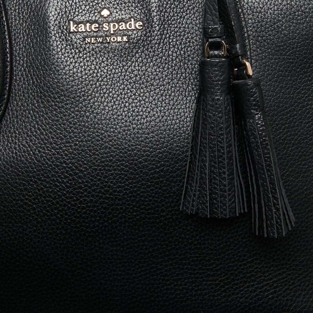 商品[二手商品] Kate Spade|Kate Spade Black Leather Rowe Tote,价格¥1576,第7张图片详细描述