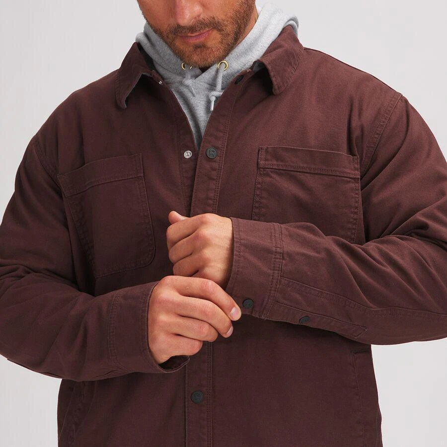 商品Backcountry|Canvas Blanket Lined Shirt Jacket - Men's,价格¥429,第4张图片详细描述