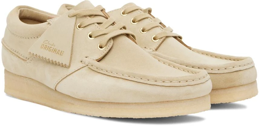 商品Clarks|Beige Wallabee Boat Shoes,价格¥945,第4张图片详细描述