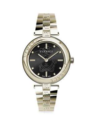商品Versace|38MM Stainless Steel Bracelet Watch,价格¥3301,第1张图片