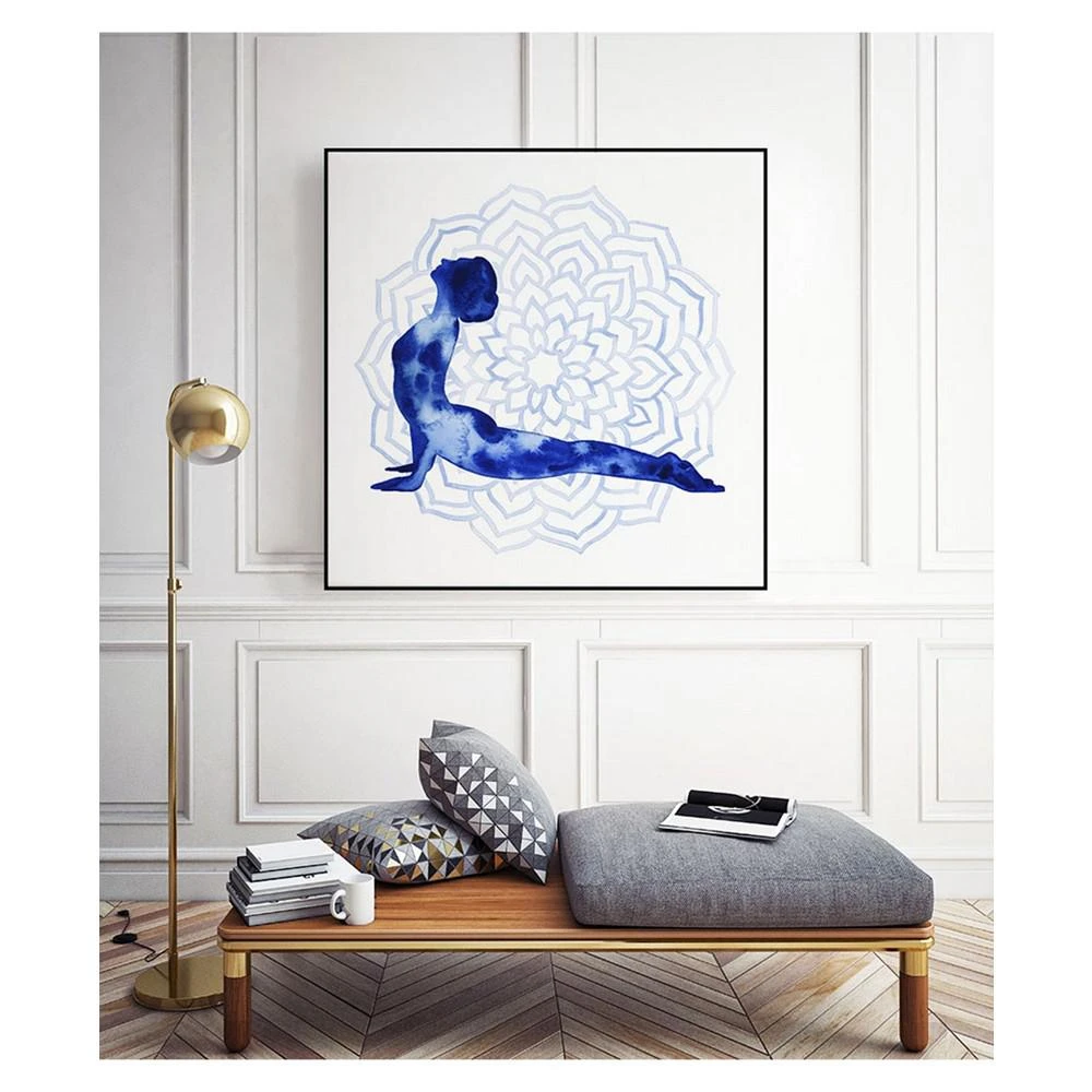 20" x 20" Yoga Flow VI Art Block Framed Canvas 商品