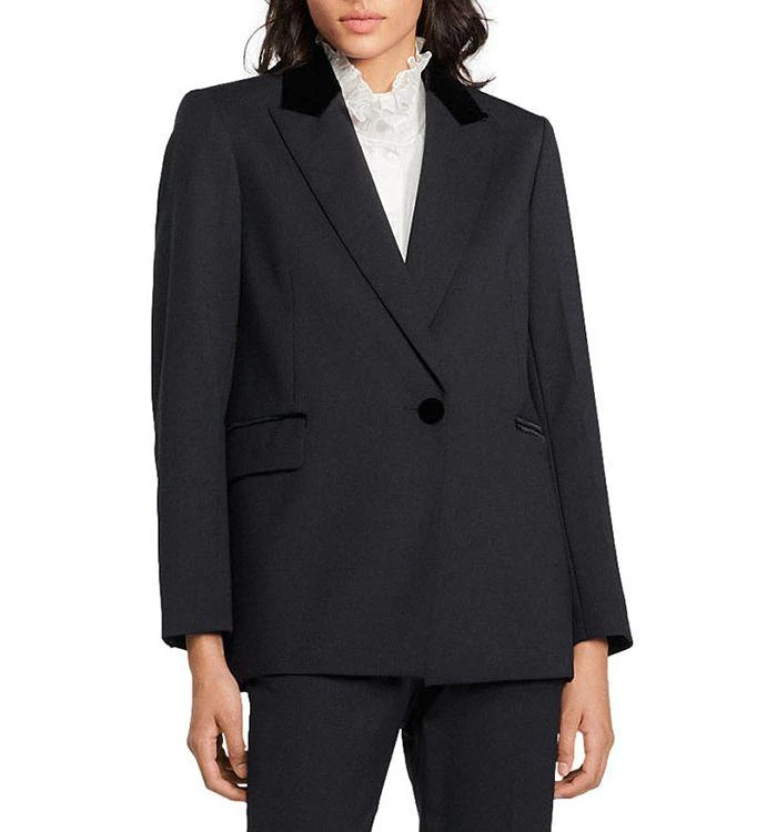 商品Sandro|Tailored Jacket,价格¥1825,第1张图片
