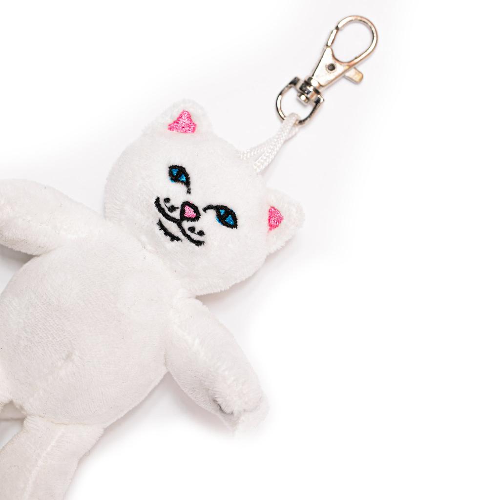 Lord Nermal Plush Keychain (White)商品第4张图片规格展示