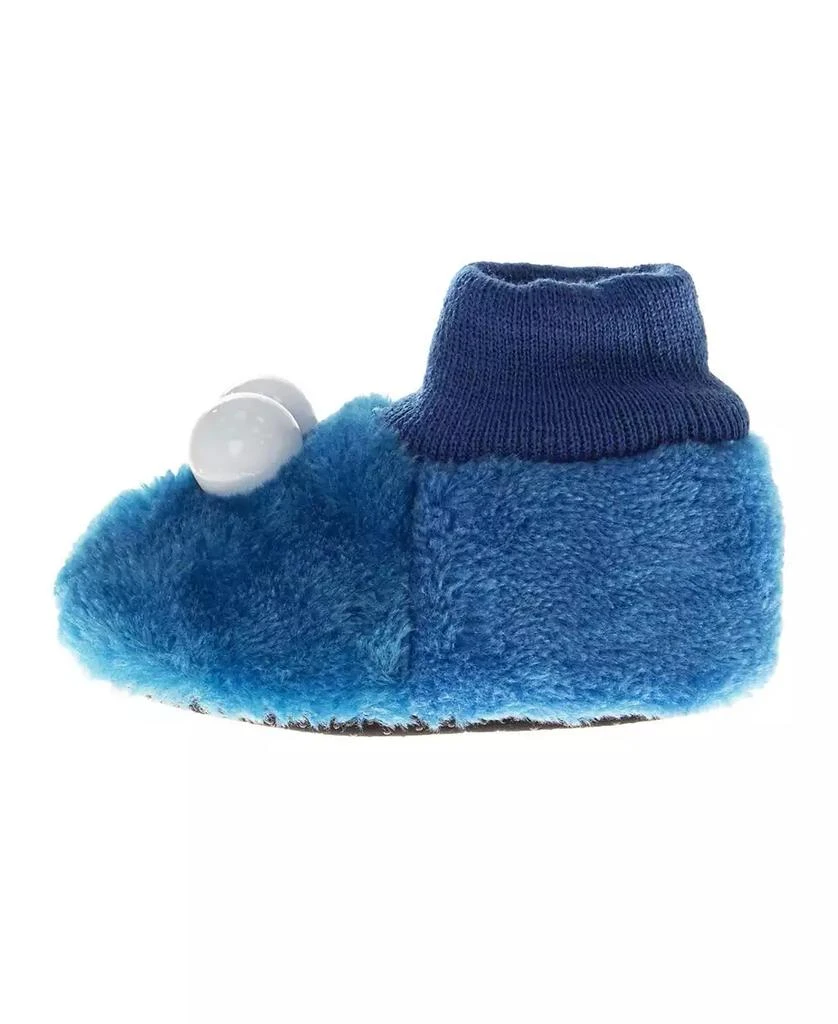 商品Sesame Street|Toddler Girls and Toddler Boys Curious Elmo Dual Sizes Slippers,价格¥169,第2张图片详细描述