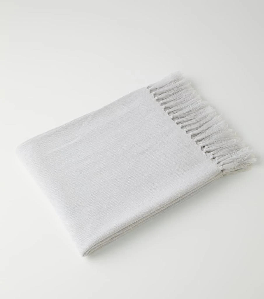 商品Brunello Cucinelli|Fringed cashmere shawl,价格¥14705,第5张图片详细描述