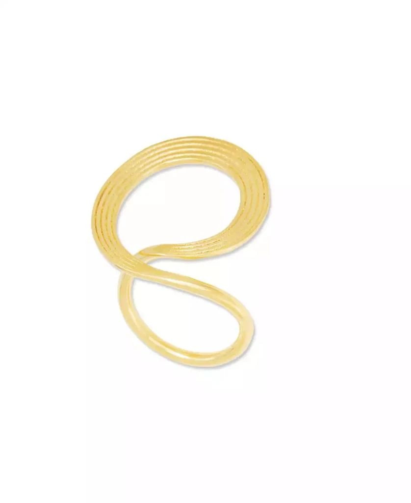 商品Nectar Nectar New York|18K Gold Plated Ocho Statement Ring,价格¥729,第1张图片