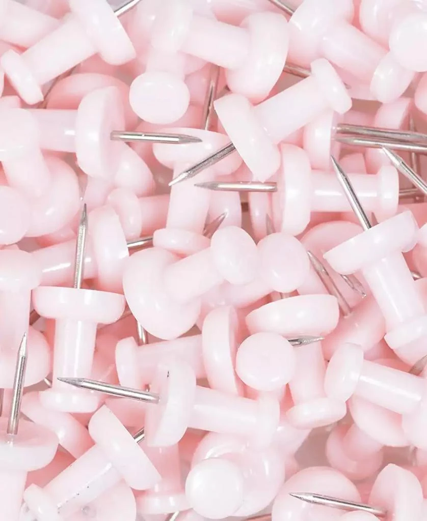 商品JAM Paper|Colorful Push Pins - Pushpins - 100 Per Pack,价格¥83,第5张图片详细描述