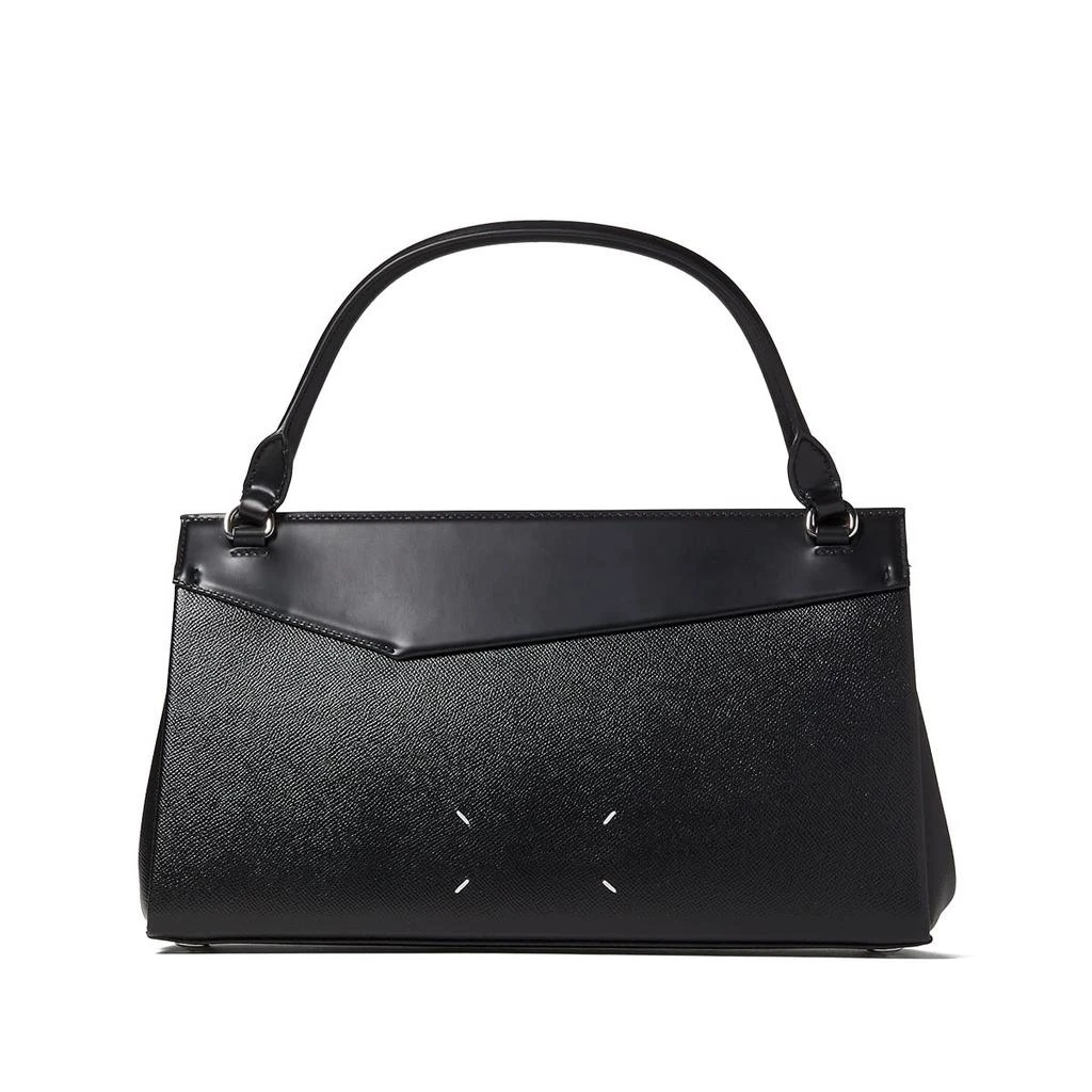 商品MAISON MARGIELA|Grainy Leather Snatched Pocket Handbag,价格¥5753,第3张图片详细描述