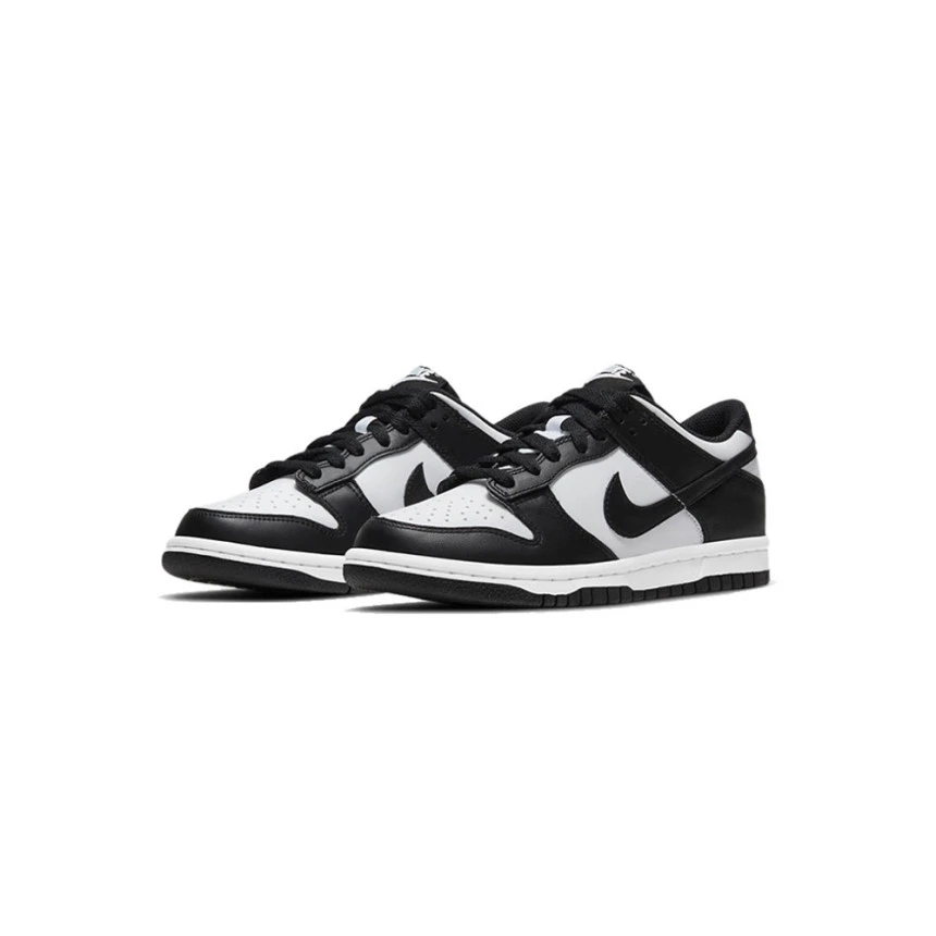 商品NIKE|【SAvenue】耐克 NIKE DUNK LOW (GS) 熊猫黑白运动鞋板鞋 CW1590100 WH,价格¥815,第1张图片