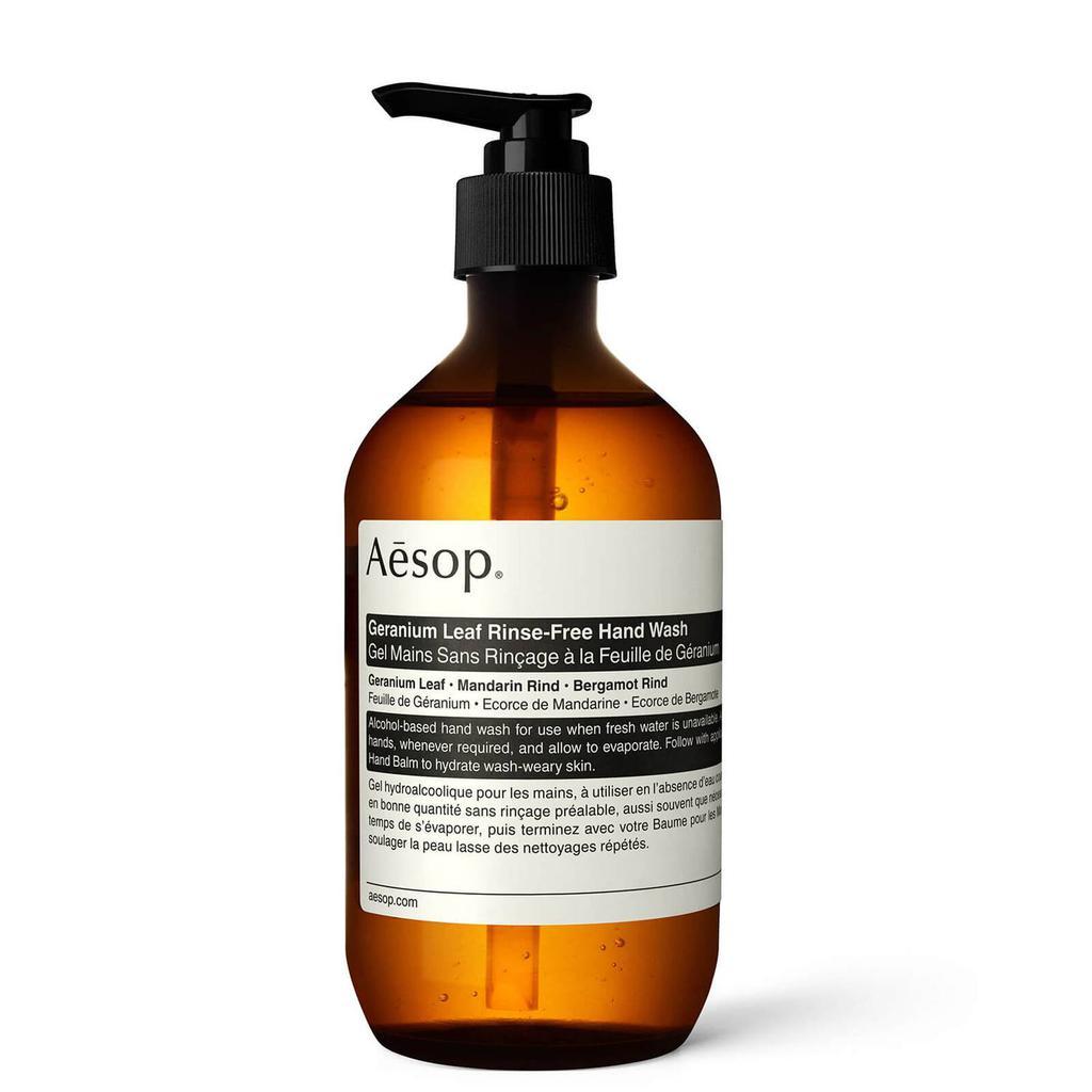 商品Aesop|Aesop Geranium Leaf Rinse-Free Hand Wash 500ml,价格¥350,第1张图片