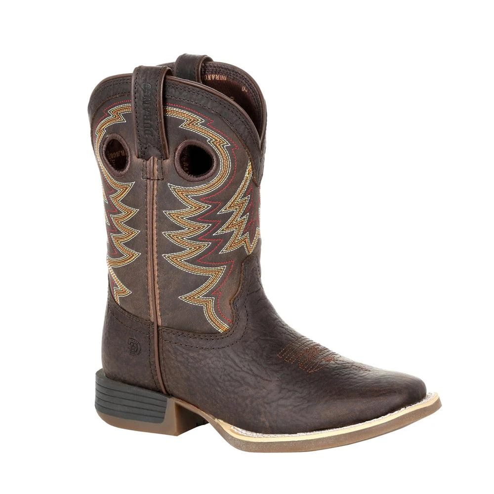 商品Durango|Lil' Rebel Pro Cowboy Square Toe Boots (Big Kid),价格¥708,第2张图片详细描述