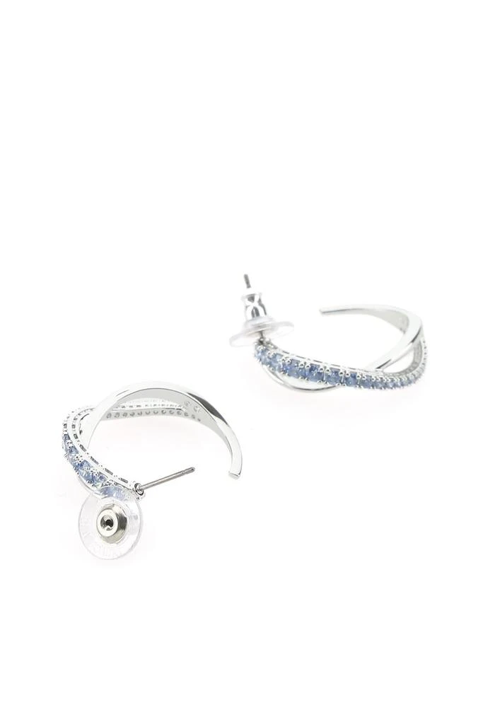 商品Swarovski|Swarovski Twist Hoop Pierced Earrings,价格¥616,第2张图片详细描述