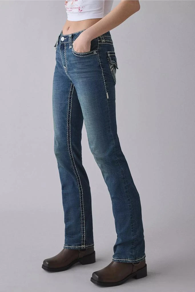 商品True Religion|True Religion Billie Super T Mid-Rise Straight Jean,价格¥221,第5张图片详细描述