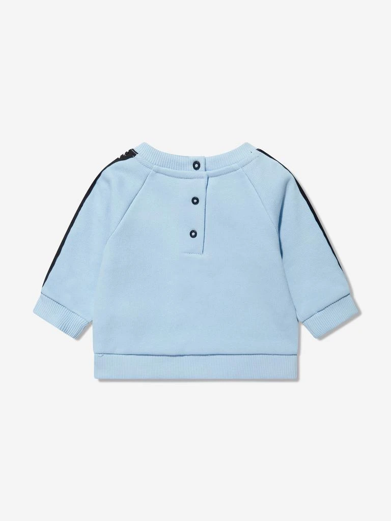 商品Balmain|Balmain Baby Boys Logo Sweatshirt in Blue,价格¥898,第2张图片详细描述