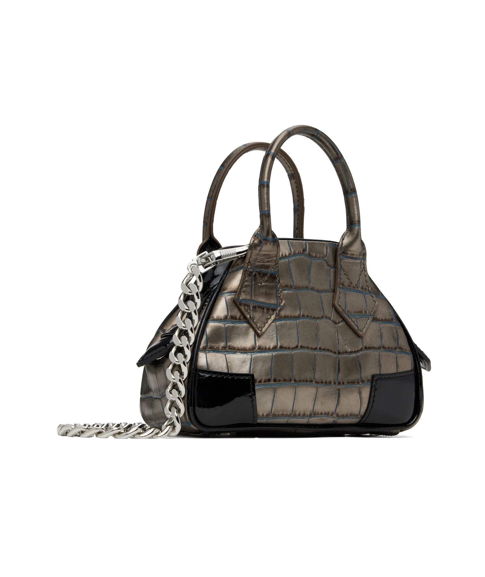 商品【商品预售7天】 Vivienne Westwood|Vivienne Westwood 女士斜挎包 5C010009WL00A2D405 花色,价格¥2962,第4张图片详细描述