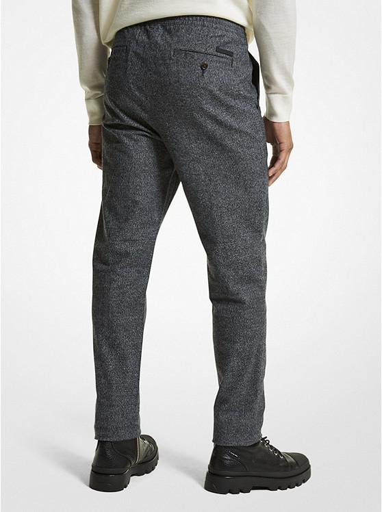 Glen Plaid Cotton Flannel Pants商品第2张图片规格展示