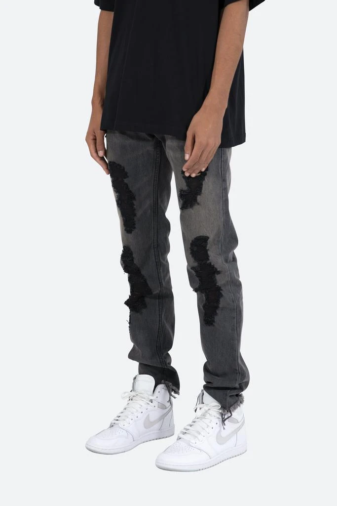 商品MNML|D128 Straight Denim - Black,价格¥257,第2张图片详细描述