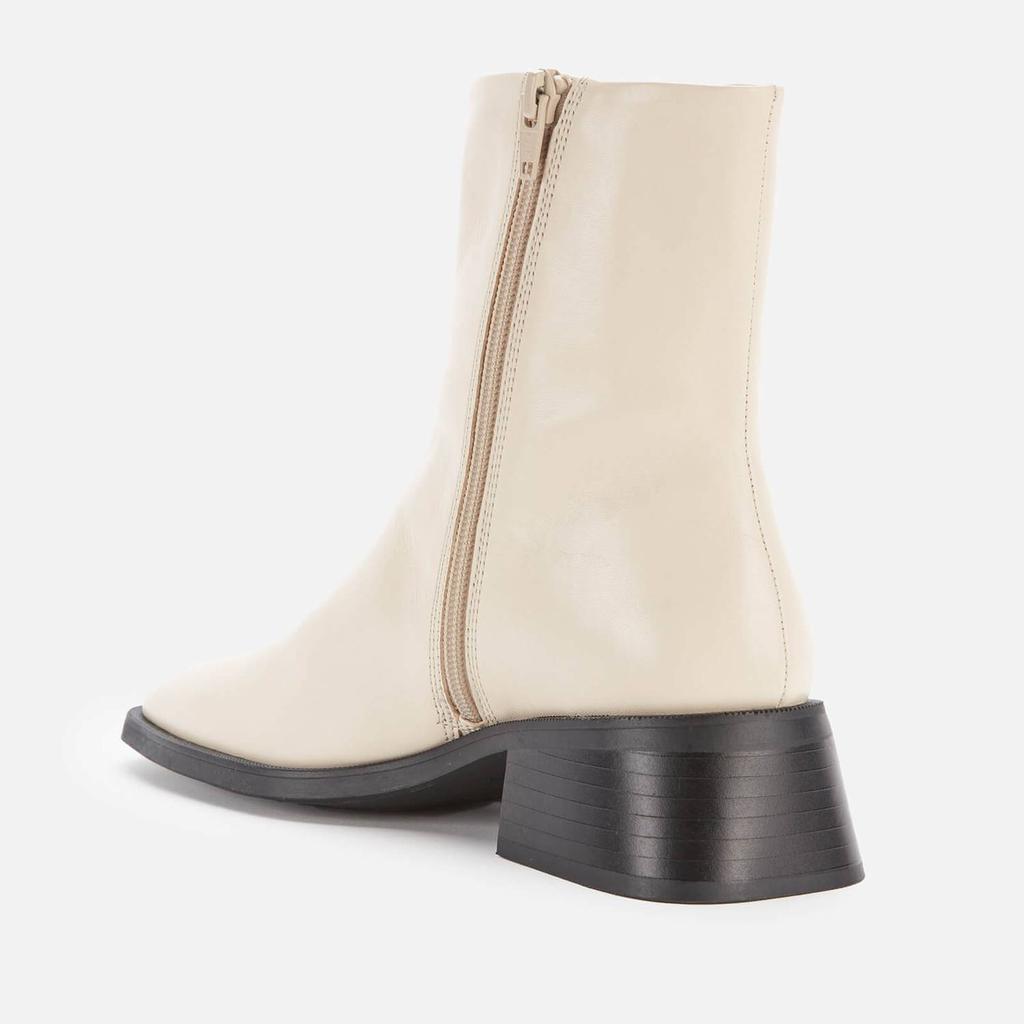 Vagabond Women's Blanca Leather Ankle Boots - Off White商品第3张图片规格展示