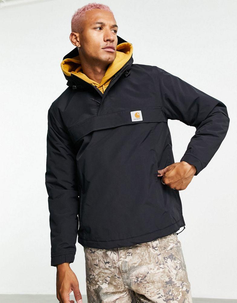 Carhartt WIP winter nimbus pullover jacket in black商品第1张图片规格展示