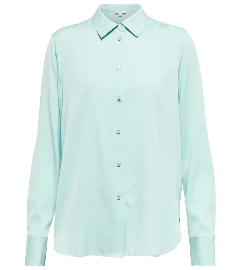 商品Vince|SIlk-blend shirt,价格¥2293,第1张图片
