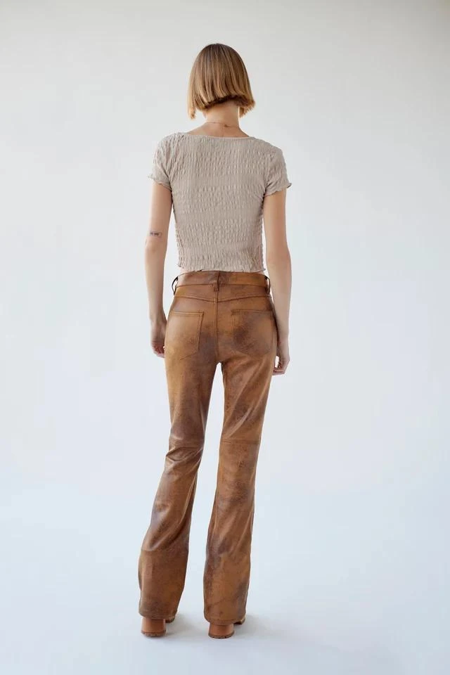 商品Urban Outfitters|UO Sydney Faux Leather Bootcut Pant,价格¥428,第2张图片详细描述