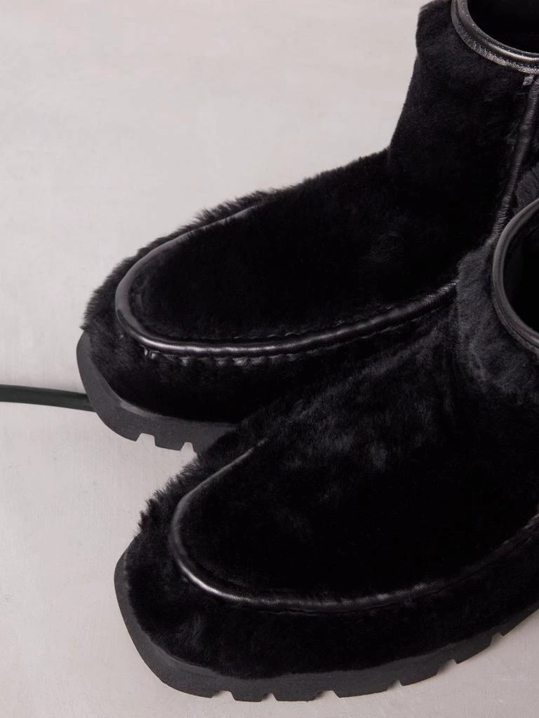 商品Hereu|Armenta shearling and leather ankle boots,价格¥2430,第4张图片详细描述