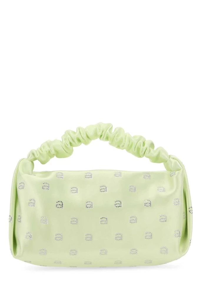 商品Alexander Wang|Alexander Wang Logo Embellished Scrunchie Mini Bag,价格¥2893,第2张图片详细描述