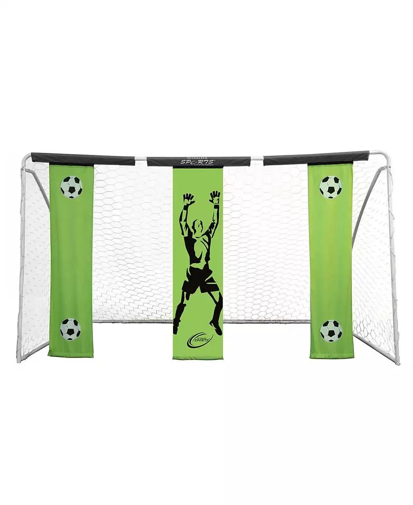 商品Skywalker Trampolines|Skywalker Sports 12' x 7' Soccer Goal with Practice Banners,价格¥2466,第1张图片