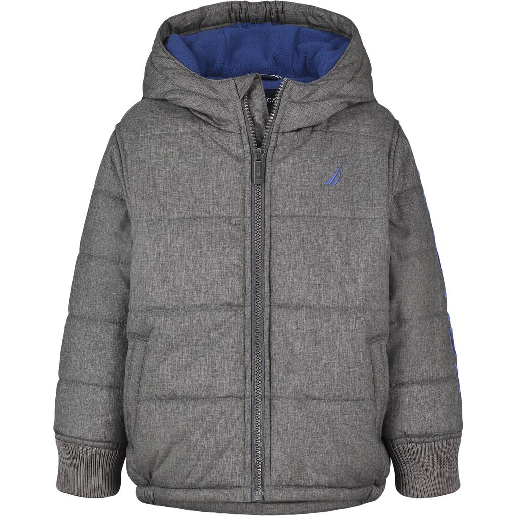 Nautica Toddler Boys' Bubble Jacket (2T-4T)商品第1张图片规格展示