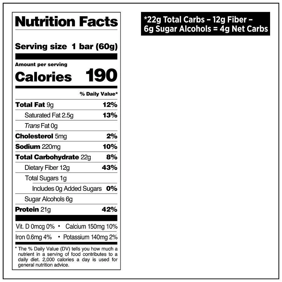 商品Quest Nutrition|Protein Bar Chocolate Chip Cookie Dough,价格¥20,第4张图片详细描述