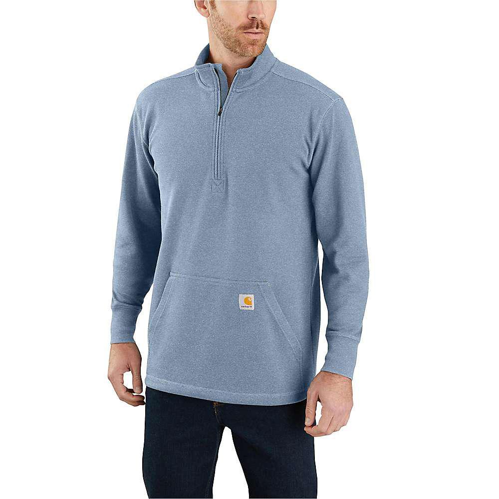 商品Carhartt|Carhartt Men's Relaxed Fit Heavyweight LS Half Zip Thermal T-Shirt,价格¥295-¥332,第1张图片