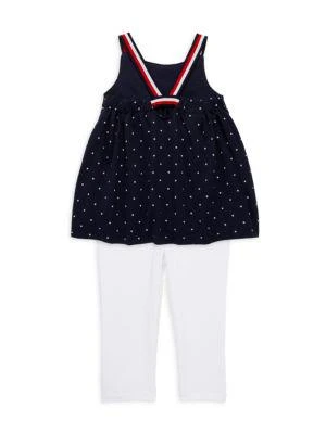 商品Tommy Hilfiger|Little Girl’s 2-Piece Star Tunic & Leggings Set,价格¥158,第2张图片详细描述