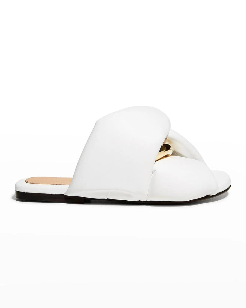 商品JW Anderson|Twist Flat Sandals,价格¥1711,第1张图片