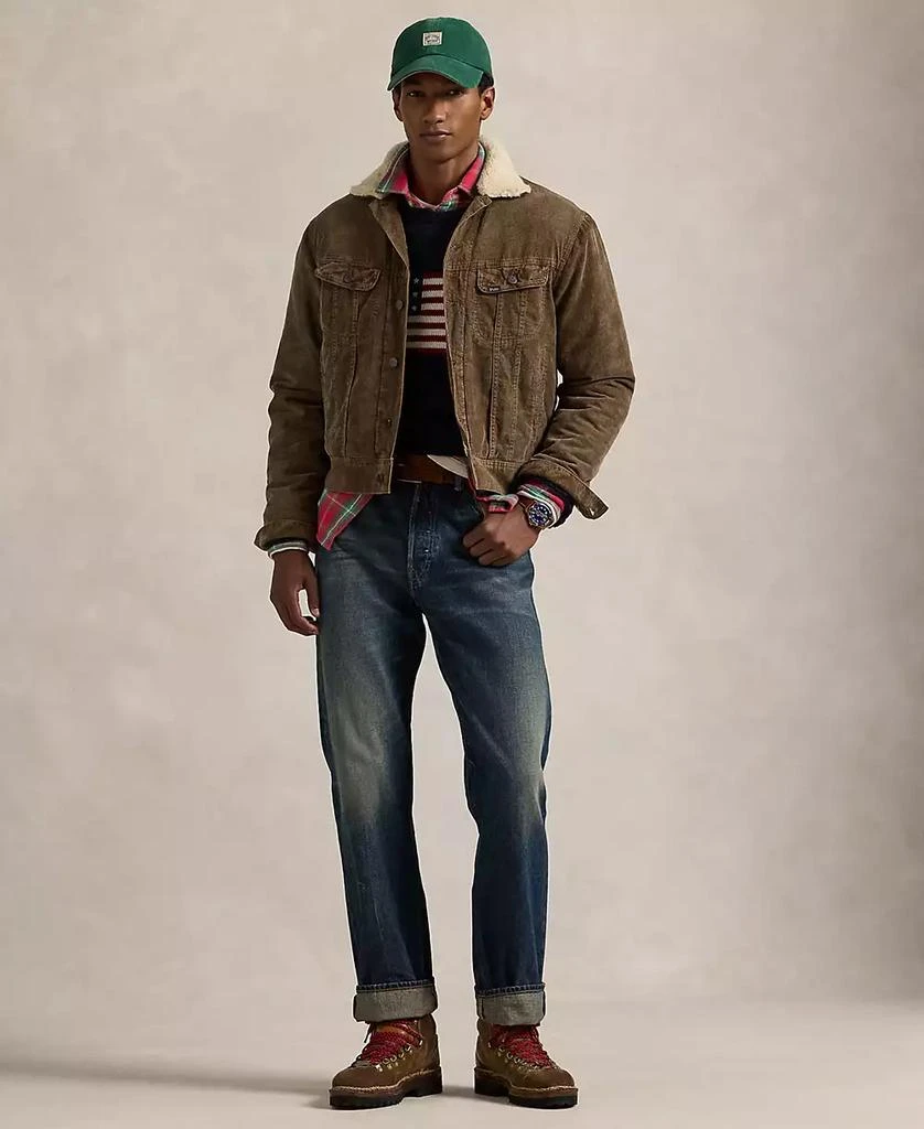 商品Ralph Lauren|Men's Fleece-Lined Corduroy Trucker Jacket,价格¥2490,第4张图片详细描述