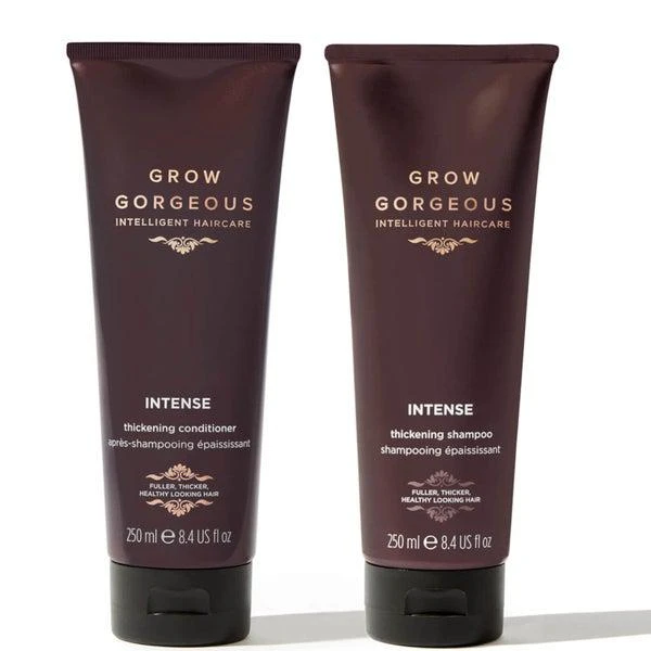 商品Grow Gorgeous|Grow Gorgeous Intense Thickening Shampoo and Conditioner (25% Saving),价格¥286,第1张图片