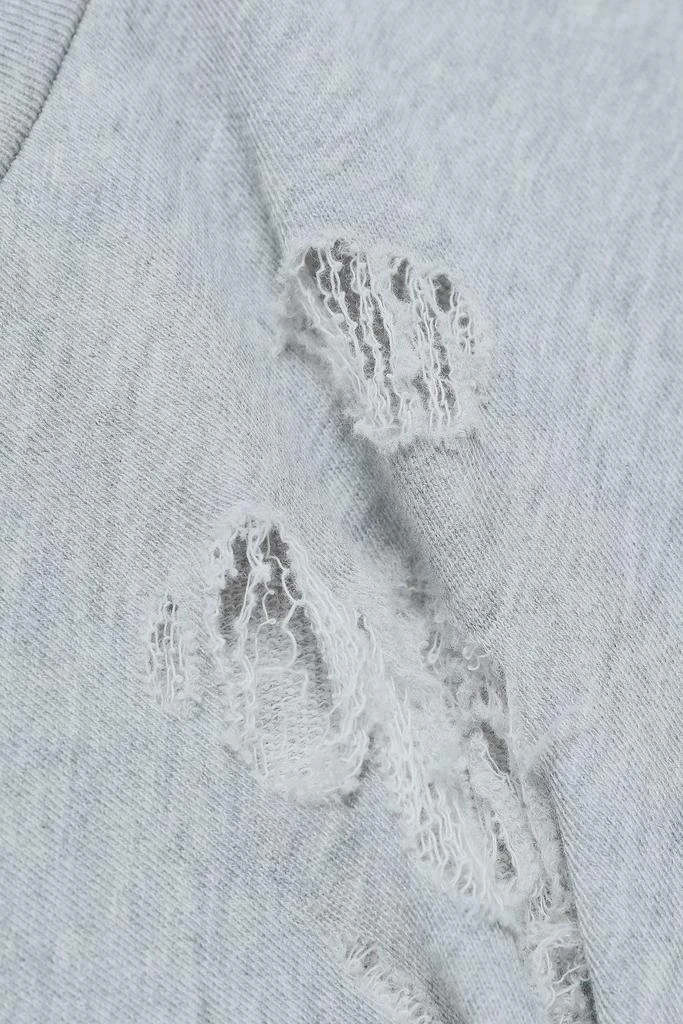 商品IRO|Uprile distressed French cotton-terry sweatshirt,价格¥664,第2张图片详细描述