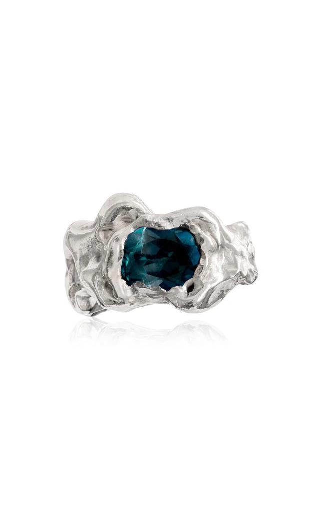 商品Simuero|Simuero - Ola Topaz Sterling Silver Ring - Green - US 5 - Moda Operandi - Gifts For Her,价格¥1440,第1张图片