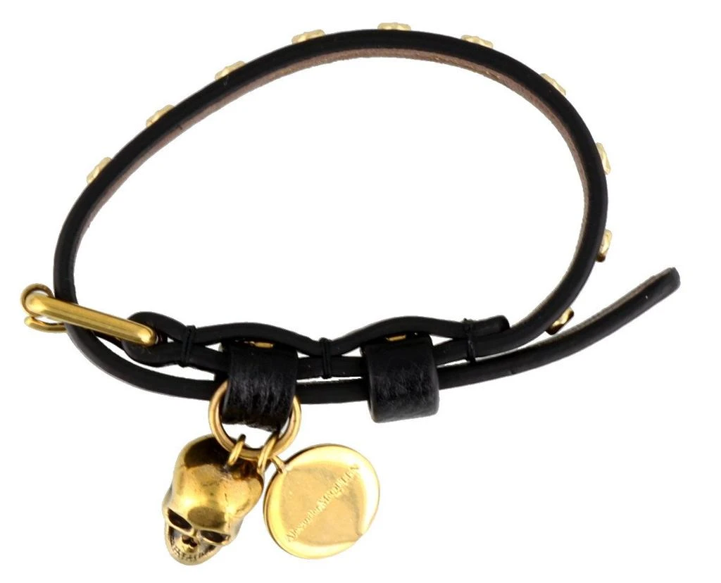 商品Alexander McQueen|Alexander McQueen Skull Pendant Bracelet,价格¥1284,第2张图片详细描述