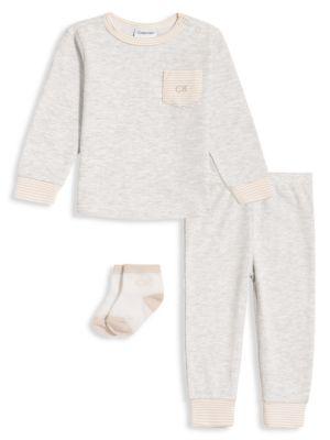 ​Baby Boy’s 3-Piece Shirt, Joggers & Socks Set商品第1张图片规格展示
