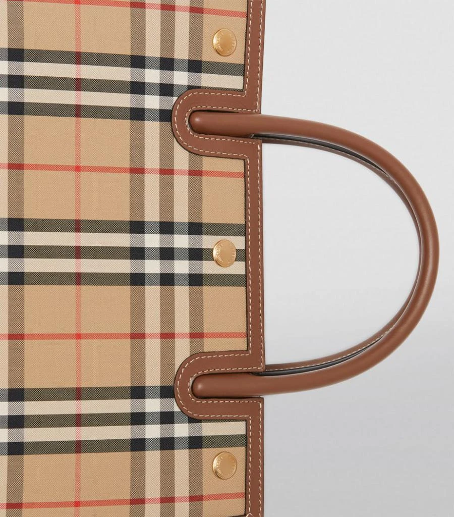 Small Vintage Check Title Tote Bag 商品
