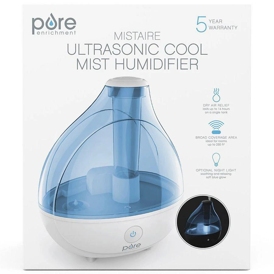 商品Pure Enrichment|MistAire Ultrasonic Cool Mist Humidifier,价格¥297,第1张图片