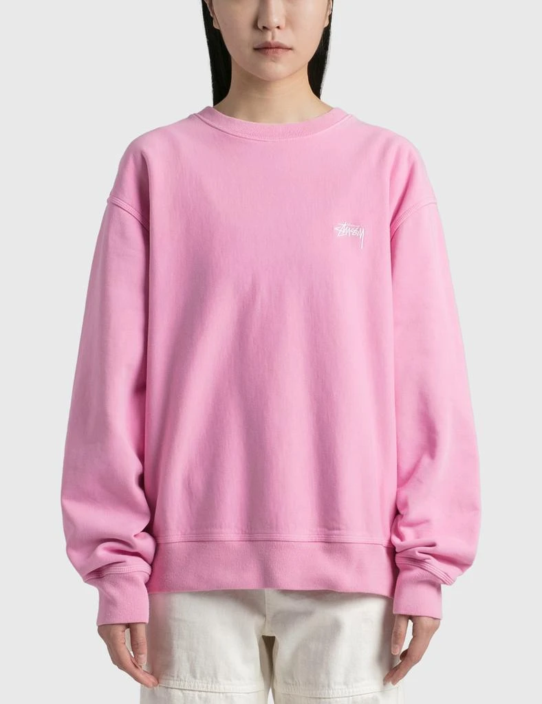 商品STUSSY|Overdyed Stock Logo Crewneck,价格¥1049,第1张图片