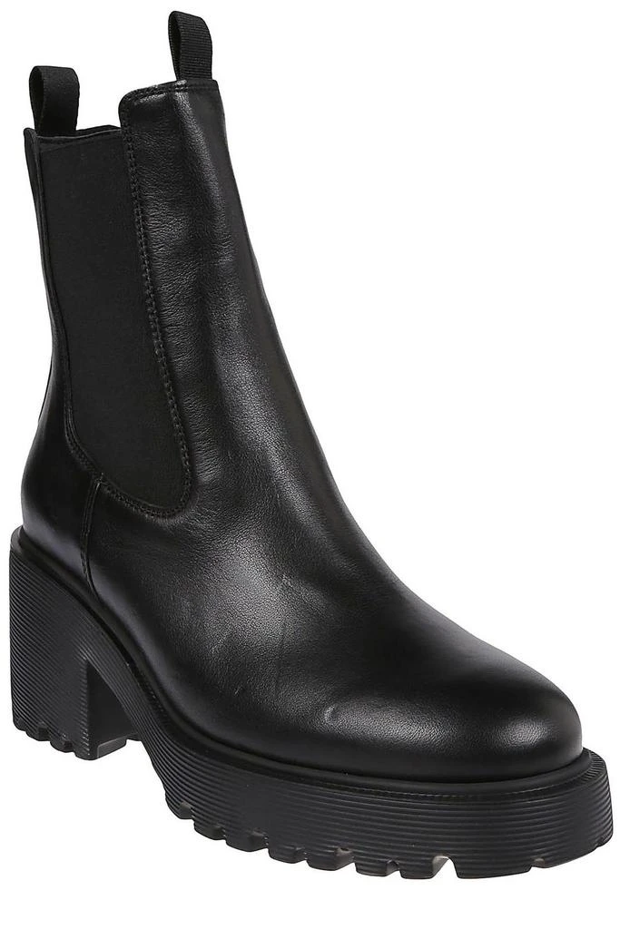 商品hogan|Hogan Round-Toe Slip-On Ankle Boots,价格¥2883,第2张图片详细描述
