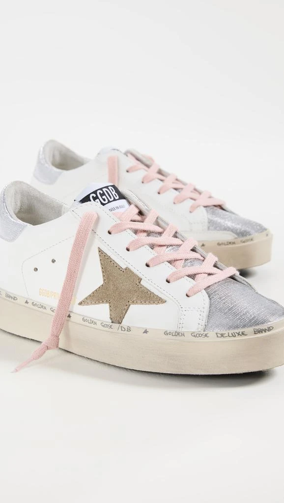 商品Golden Goose|Golden Goose Hi Star Spur 亮片鞋头经典运动鞋,价格¥4641,第5张图片详细描述