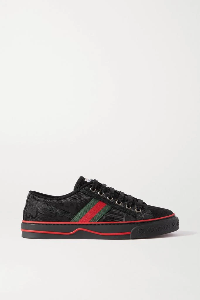 商品Gucci|【net Sustain】tennis 1977 Off The Grid 品牌标志刺绣 Econyl 运动鞋  - IT34,价格¥7244,第1张图片