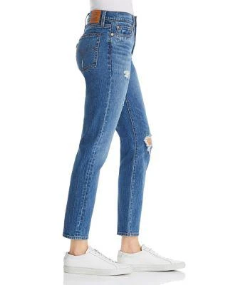 商品Levi's|Wedgie Icon Fit Straight Jeans in Higher Love,价格¥437,第3张图片详细描述