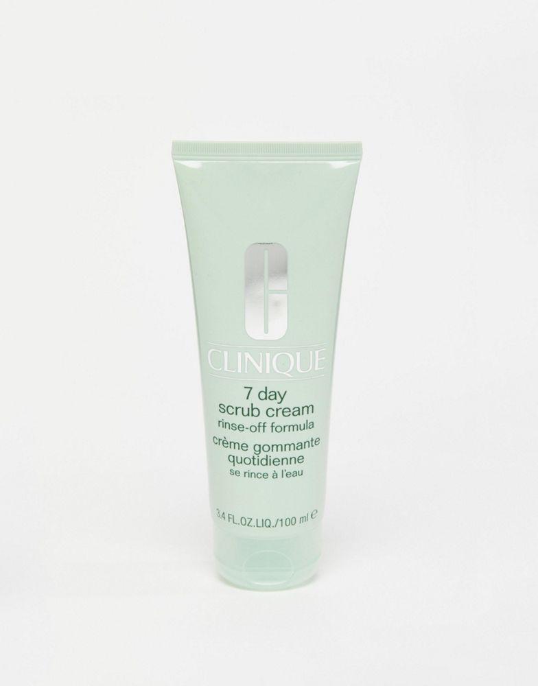 Clinique 7 Day Scrub Cream Rinse-Off Formula 100ml商品第1张图片规格展示