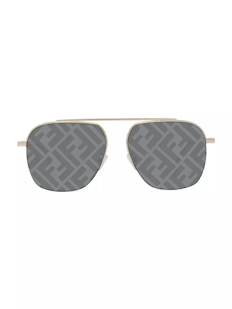 商品Fendi|57MM Logo Pilot Sunglasses,价格¥2702,第1张图片