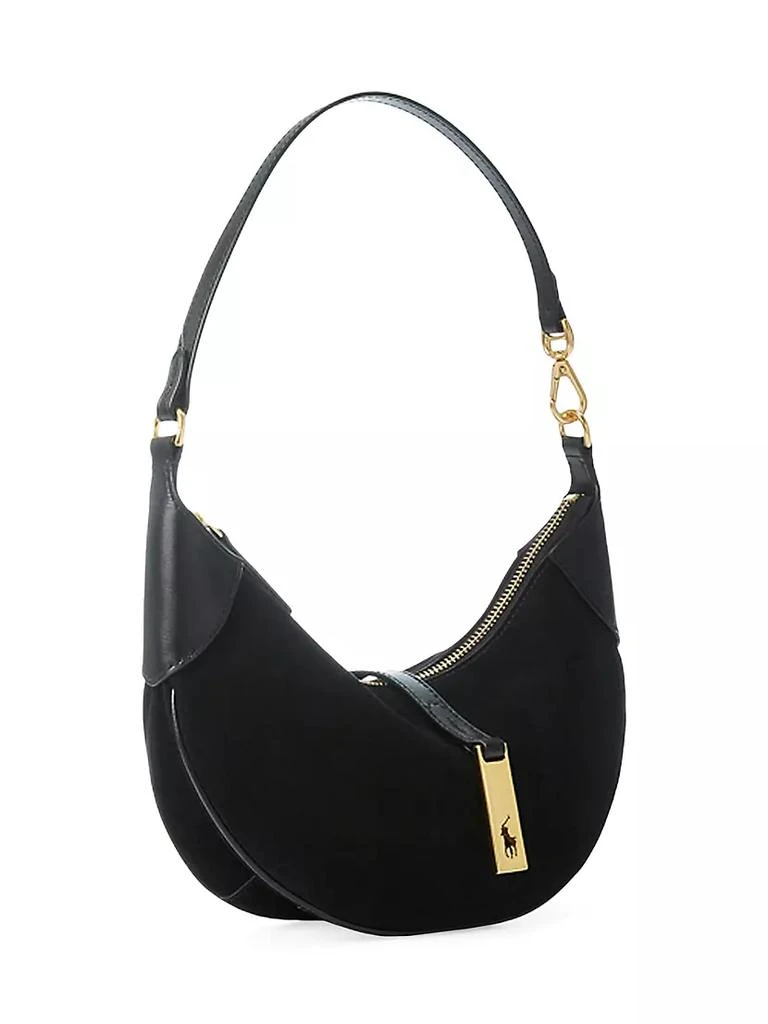 商品Ralph Lauren|Mini Polo ID Leather Shoulder Bag,价格¥3677,第3张图片详细描述